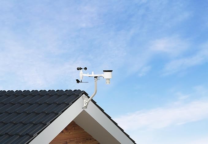 Universal Adjustable Mounting Pole, Steel J-Mount for Attic Outdoor Roof Wall Installation, Weatherproof Mast Pole, Mounting Bracket and Hardware Included (Diameter 1 1/4", Length 16 1/2", White)