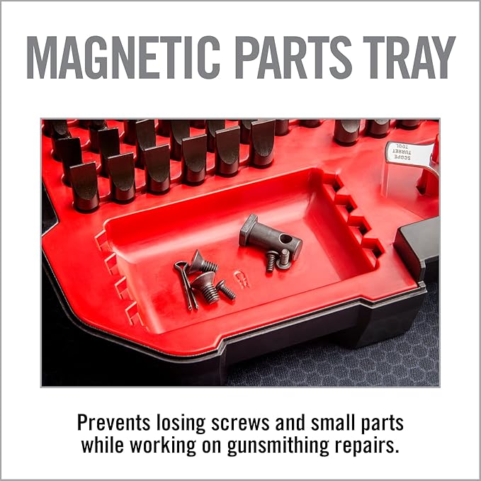 Real Avid Precision Screwdriver Set for Gun Maintenance | 90 PCS Screw Driversets with LED Driver, Hex, Phillips & Torx Bit Set | Kit Includes Magnetic Bit Driver, Turret Tool, Multibit Set & Case