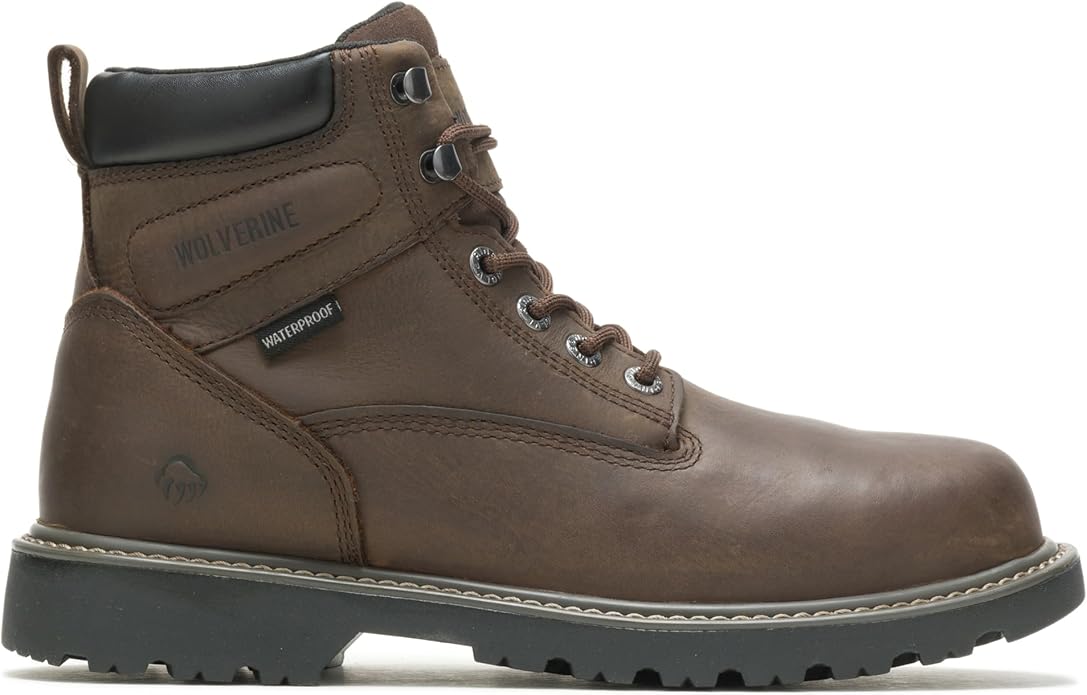 Wolverine Men's Floorhand Waterproof Steel Toe 6" Boot