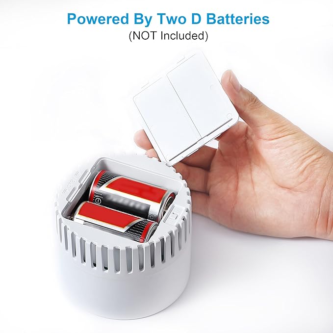 RV Refrigerator Fan, Low Noise, 3000 RPM Motor for Efficient Circulation of Internal RV Fridge Cold Air, Longer Food Preservation Time,Easy On/Off Switch (Excluding Batteries)