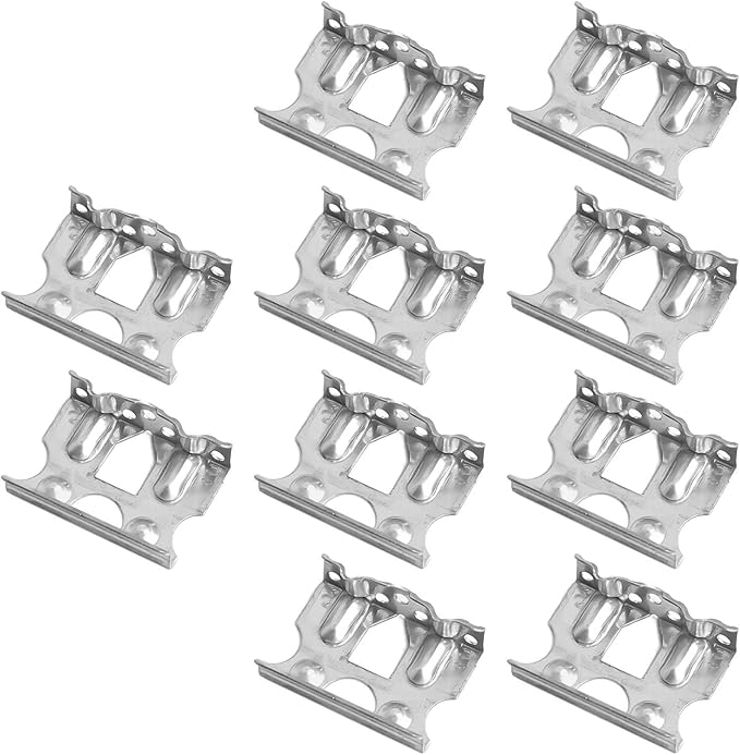 Aluminum Solar Panel Frame Clip 10 Pack, Water Drain Clip for Solar Panels, Photovoltaic Module Water Guide with Automatic Rainwater Deflector, Compatible with 30mm Frame Thickness