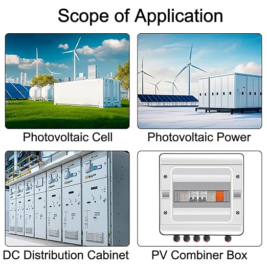 Heschen Solar DC1000V PV Fuse, Photovoltaic Fuses, gPV Type Fuse Link, HSPV-30, 10 * 38mm, 10A 1000VDC, I1 33kA, for Solar PV System Protection, 10PCS
