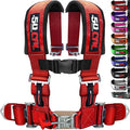 4 Point Harness for Bucket Seat, Quick Release Latch, 9 Color Options, Racing Harness, Race Car, Off Road Vehicle, UTV, RZR