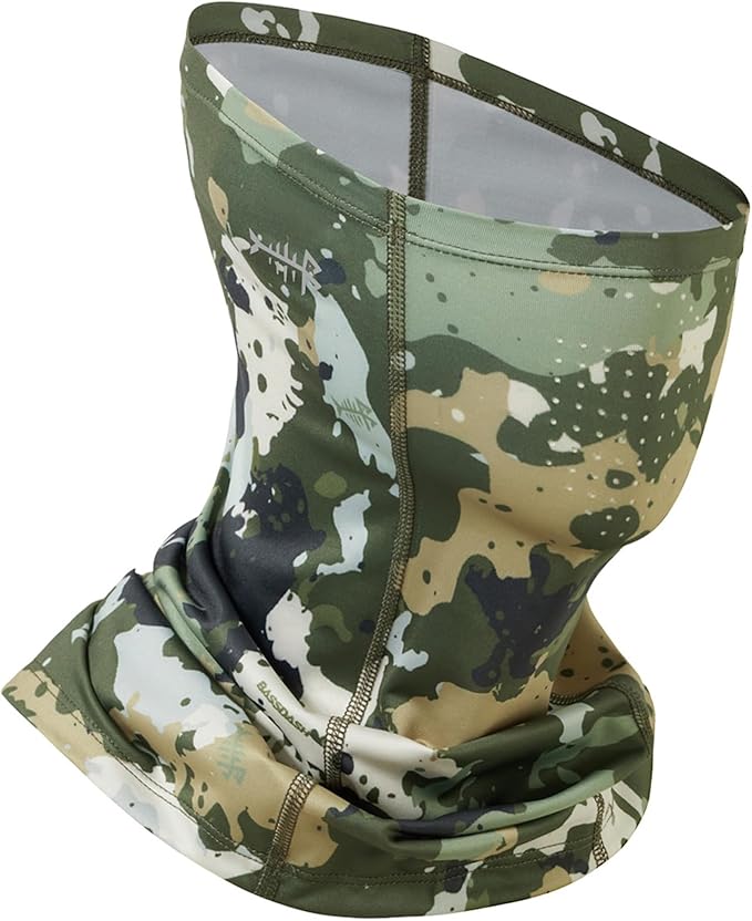 BASSDASH Neck Gaiter Mask UPF 50 Sun Protection for Men & Women, Fishing, Hiking, Outdoor