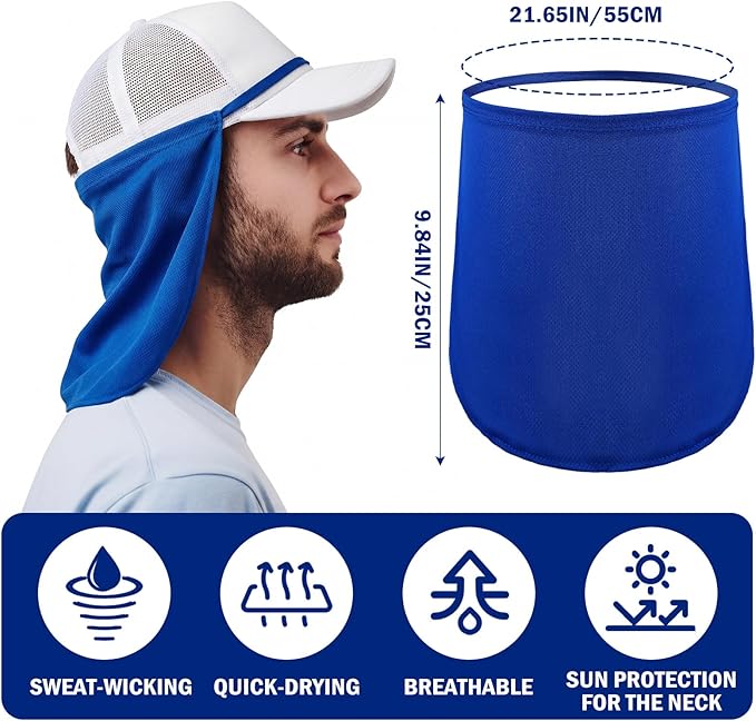 Tatuo Neck Drape UV Sun Protection Gaiter Adjustable Unisex Multifunctional 2 in 1 Face Covering for Outdoor Sports Fishing