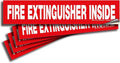 iSYFIX Fire Extinguisher Inside Sticker Sign – 5 Pack 9x1.7 Inch – Self-Adhesive Reflective Vinyl Decals, Laminated UV, Weather, Scratch, Fade Resistance, for Cars, Trucks, Trailers & Vehicles