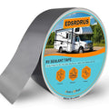 EDSRDRUS RV Roof Tape, Heavy-Duty Adhesive Butyl Seal Tape Waterproof UV-Resistant for RV Repair, RV Sealant Tape for Boat, Camper Roof Leaks (Grey, 2inch*50ft)