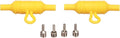 Seachoice in-Line Fuse Holder, Waterproof, 20 Amp Fuse,Yellow/Silver