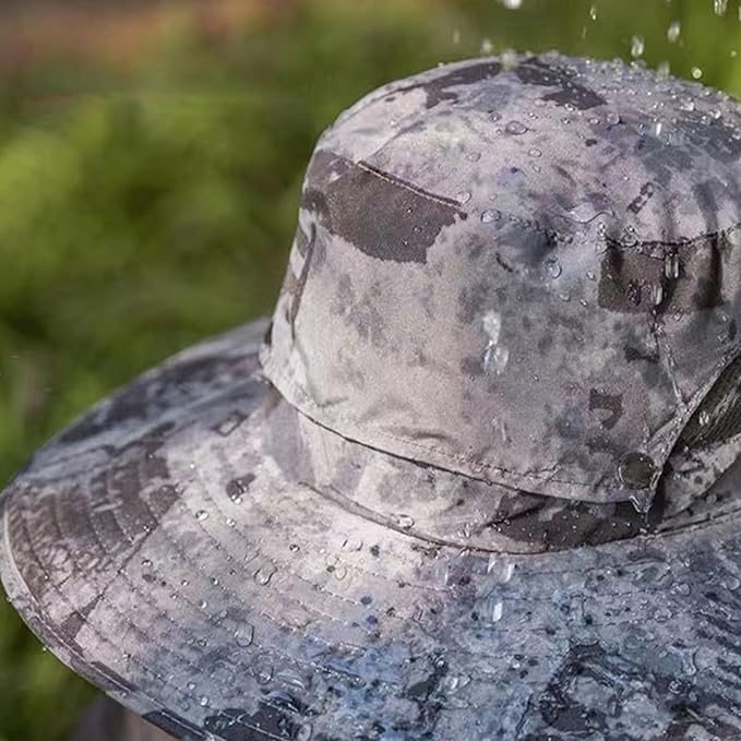 Solar Powered FanHat,Cool Fan Hat, Bucket Sun Hat with Built-in Fan, Outdoor Unisex Men & Women Bucket Hat, Portable for Fishing and Beach Multi