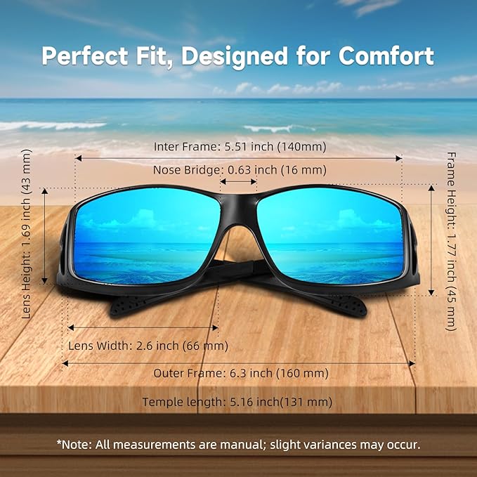 Night Driving Glasses Night Vision Glasses Fit Over Glasses Polarized Anti-Glare UV400 Gift for Men Women