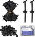 100PCS Nylon Universal Cable Tie Buckle, Latest Upgraded Multi-Purpose Plastic Cable Tie Tool Holder, High Temperature And UV Resistant Used For Daily Maintenance And Fixing Of Automobiles