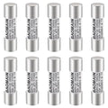 Baomain 10-Pack gPV Solar PV Fuse 30A 1000V DC, 10x38mm, 33kA Breaking Capacity, CE Listed for Photovoltaic Systems, Combiner Boxes (30 Amp.)
