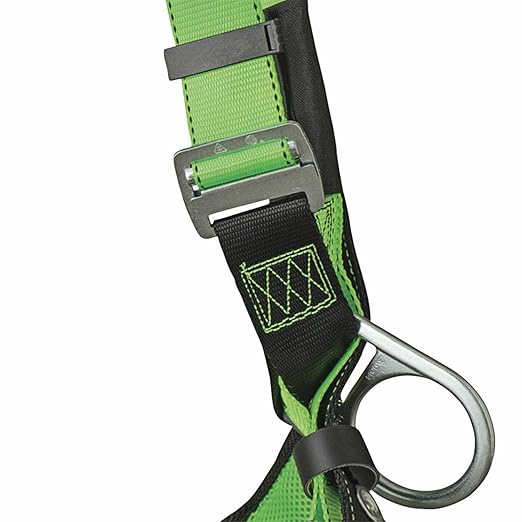 PeakWorks PeakPro Series Safety Harness - Full Body Safety Harness - CSA & ANSI Compliant Fall Protection - 310 lbs Capacity - Universal Size (Multiple Classes & Leg Buckle Types)