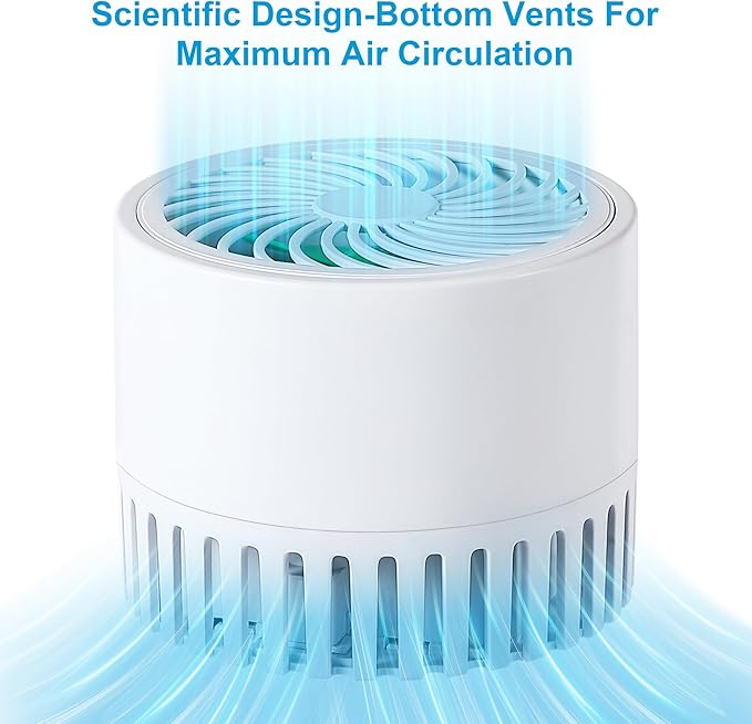 RV Refrigerator Fan, Low Noise, 3000 RPM Motor for Efficient Circulation of Internal RV Fridge Cold Air, Longer Food Preservation Time,Easy On/Off Switch (Excluding Batteries)
