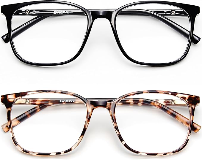 Gaoye Ultralight Blue Light Glasses for Women - Computer Protection Glasses for All Day Comfort - Anti UV Glare & Eyestrain