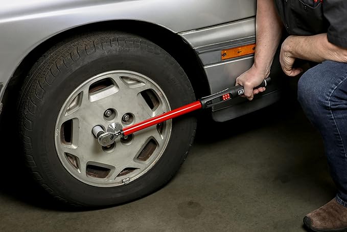 ARES 43001-1/2-Inch Drive Electronic Digital Torque Wrench - 25.1-250.8 ft/lbs (30-340Nm) - Reversible Sealed Head - Multi-Alert System Prevents Over-Torquing