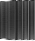 400 Watt Solar Panel, 25% High-Efficiency, 4PCS 100W Solar Panels, 18BB N-Type, Monocrystalline PV Modules, for RV, Marine, Rooftop, Farm and Off-Grid System
