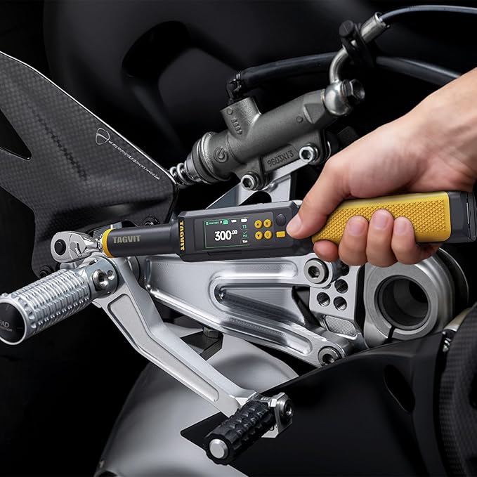 2025 New Digital Torque Wrench with Large Color Screen, Rechargeable Battery - for Automotive Repair, Bicycle Maintenance, Industrial Assembly