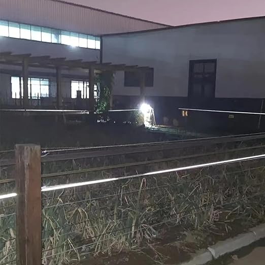 Upgraded Electric Fence Poly Tape with Reflective Strip, Horse Fencing Tape 656 Feet 200 Meters,2 Inch 50 mm, 12 x 0.18mm Stainless Steel Conductors