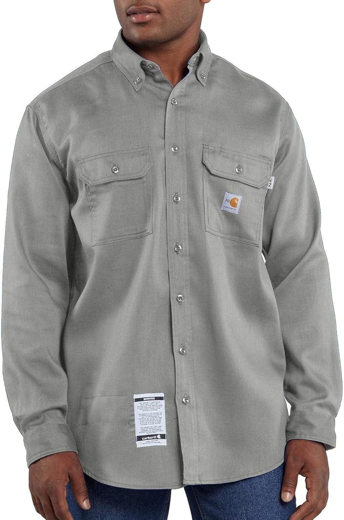 Carhartt Men's Flame Resistant Lightweight Twill Shirt