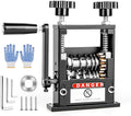 Manual Wire Stripper Machine, Wire Stripping Machine with 6 Channels & 5 Blades for 0.12" to 0.67" Scrap Copper Wire, Drill Powered Hand Crank Wire Stripper Tool for DIY Cable Copper Wire Recycling