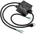 AC120V 15Amp Automatic Transfer Switch, ATS Auto Transfer Switch (Core Wires + NEMA 5-15P)
