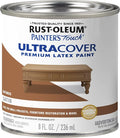 Rust-Oleum 240290 Painter's Touch Brush Paint Acry Satin Nutmeg 1/2Pt, 8 Fl Oz (Pack of 1)