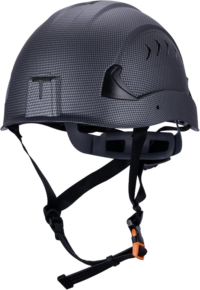 Land Helmets Frontier Type 2 Class C Vented Safety Helmet - ANSI/ISEA Z89.1 Type II OSHA Compliant Hard Hat. Used in Construction, Arbor, and Industrial Work.