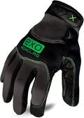 Ironclad EXO Pro Water Resistant; Work Gloves, (1 Pair), EXO2-MWR-04-L, Black/Grey