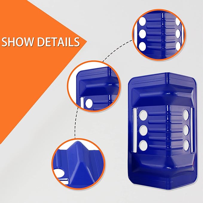 ANLULOAD Edge Protectors Flatbed Corner Tie Down Protectors Protects Cargo Edges from Wear and Tear,10Pcs（9.5＂x 6.2＂x 3.7＂