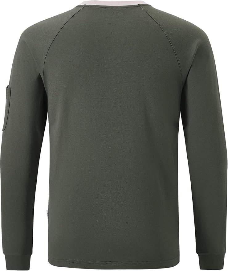 FR Shirts for Men Flame Resistant Shirts 6.5oz Light Weight Long Sleeve Fire Retardant Shirts CAT2/HRC2