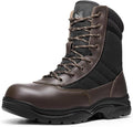 NORTIV 8 Steel Toe Boots for Men Safety Industrial & Construction Military Work Boots Slip Resistant ASTM F2413-18, TROOPER-STL
