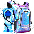 Hydration Pack, Hydration Backpack with 2L Hydration Bladder, Festival Essential Water Backpack, Lightweight Hydration Bag Hydropack Hydro for Running, Biking, Music Festival Gear, Rave