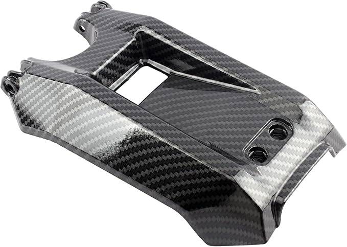 Motorcycle Battery Cover Electric Dirt Bike Battery Guards Protect for Surron Light Bee X/Surron Light Bee S/X160/X260-Imitation Carbon Fiber