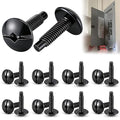 18 Pack Electrical Panel Screws for Square D Load Center, Zinc Coated Breaker Box Cover Screws, 1/4-Inch Thread Size Compatible with QO & Homeline Panels/Siemens & Murray Panel Screw (Black)