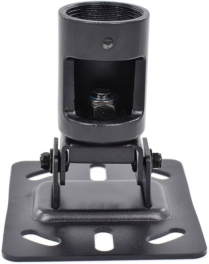 InstallerParts Adjustable Slanted Ceiling Plate for 1.5" NPT Pipe Ceiling Mount – Compatible with All InstallerParts 1.5" NPT TV Mounts