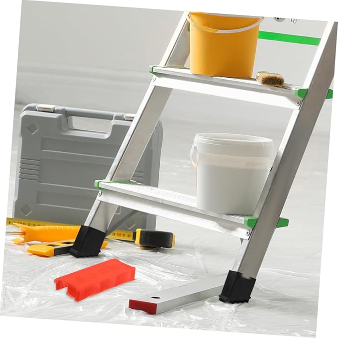 DOITOOL Ladder Safety Accessories Nonslip Feet Pads for Secure Climbing Stability Replacement Caps for Home and Construction Use Decorative and Functional Covers