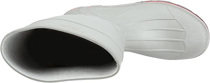 Servus MAX 15" PVC Chemical-Resistant Soft Toe Men's Work Boots, Gray, Red & Black (75122), Size 14