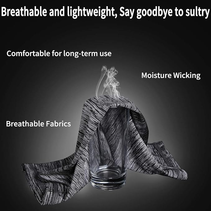 Achiou Neck Gaiter Face Cover Scarf, UV Protection Mask for Men and Women,Soft Windproof, Hiking Cycling Running