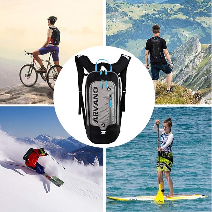 Bike Backpack Small Mountain Biking Backpack Lightweight 6l Daypack - MTB Cycling,Hiking,Skiing,Snow Bicycle,Snowboard | Lightweight, Daypack, MTB Cycling, Hiking, Skiing, Snow Bicycle