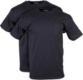 Gildan Unisex Adult DryBlend Workwear T-Shirts with Pocket, 2-Pack