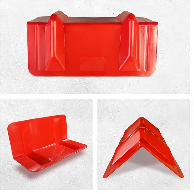 JUCHEN Flatbed Edge Protector, Edge Corner Tie Down Protector, Cargo Corner Protector，Protects Cargo Edges from Wear and Tear（30Pack）
