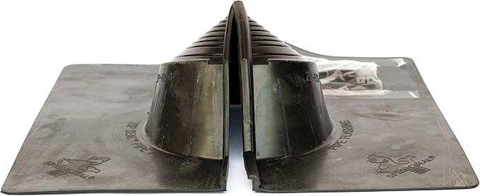 Residential Retrofit Pipe Flashing (Shingle Roof) Electrical Mast Flashing 1/4" - 5 3/8"