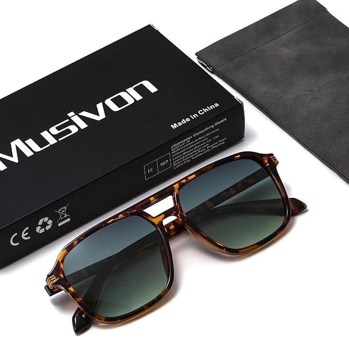 Large Night Vision Glasses for Driving Women Men - Anti Glare Night Driving Glasses