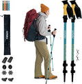 Outsura Carbon Fiber Hiking Stick 2 Pack – Professional Grade, Collapsible Trekking & Walking Sticks for Hiking