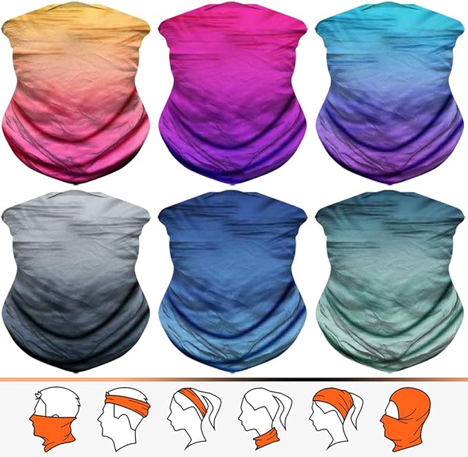 JOEYOUNG Headwear, Bandana, Neck Gaiter Head Wrap Headband Balaclava Magic Scarf