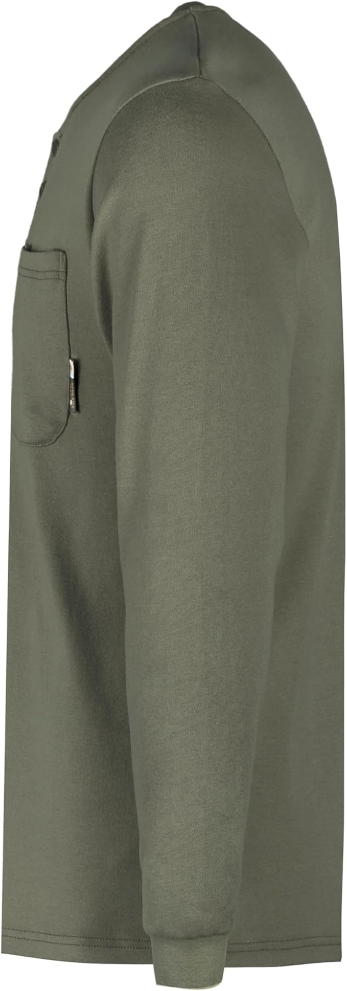KONRECO FR Shirts for Men Long Sleeve 7oz Cotton Flame Resistant/Fire Retardant CAT2 Henley Shirt
