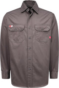 TICOMELA FR Shirts for Men Flame Resistant Shirt CAT2 Light Weight 6.5oz Fire Retardant Men's Welding Shirt