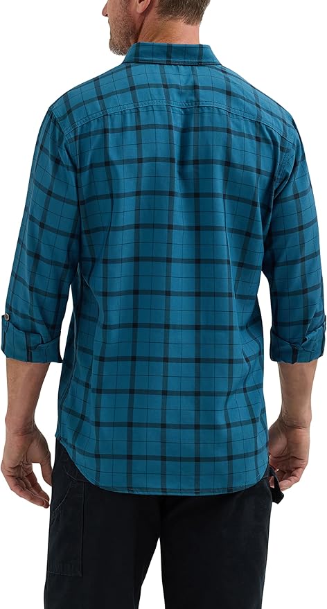 Wrangler Riggs Workwear Men's FR Flame Resistant Two Pocket Work Shirt