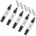 Solar Fuse Holder 15Amp 1000V Solar Panel Fuse 5PCS 15A mc4 Fuse IP67 Fuse Holder Suitable for Solar Energy Systems and Solar Panels（15A 5PCS）